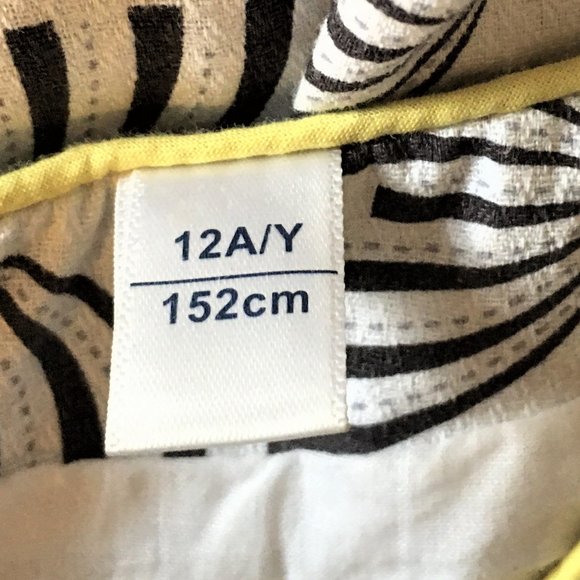 OKAIDI Chic Printed 100% Cotton Dress | 12A/Y - Picture 13 of 15